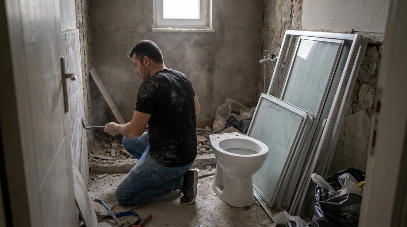 Banyo demonte hizmeti